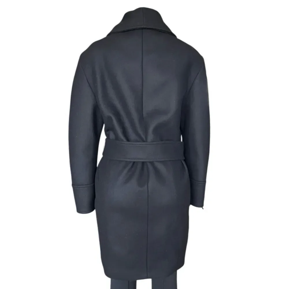 Authentic Balmain X H&M Collab wool blend Coat